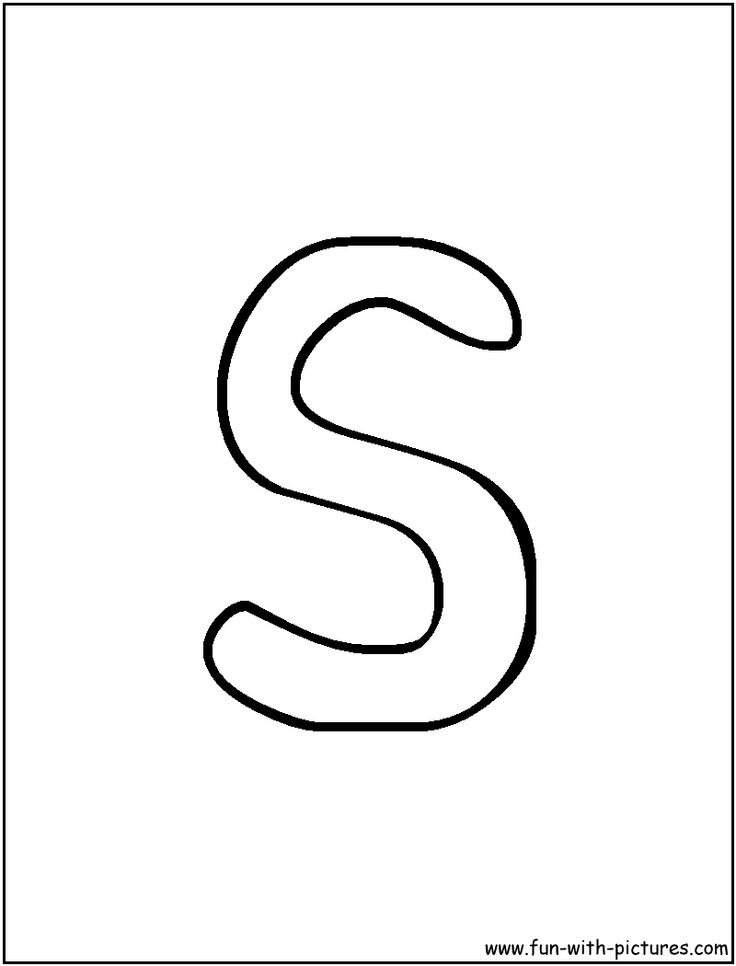 Bubble letter s coloring page bubble letters letter s coloring pages