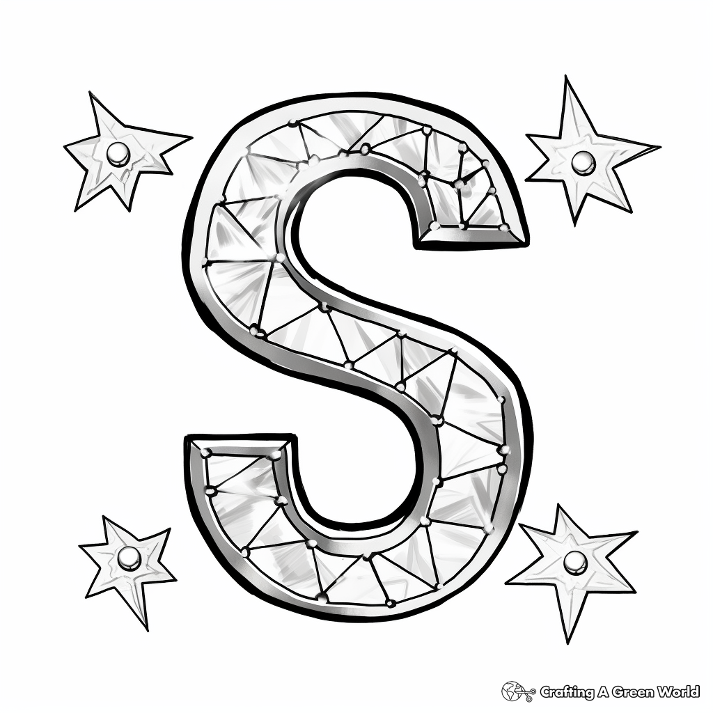 Letter s coloring pages