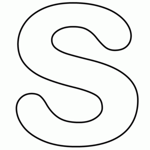 Letter s coloring pages printable for free download