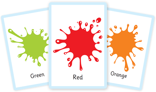 Free colour flashcards for kids