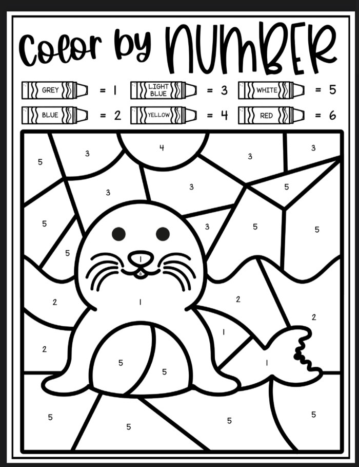 Letter s color by number coloring sheets