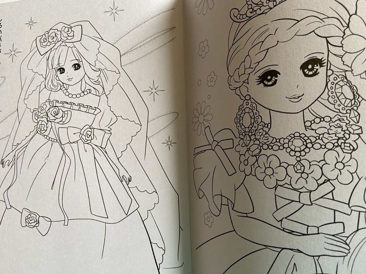 Coloring book licca