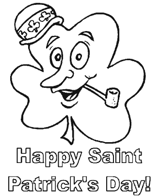 St patricks day coloring pages