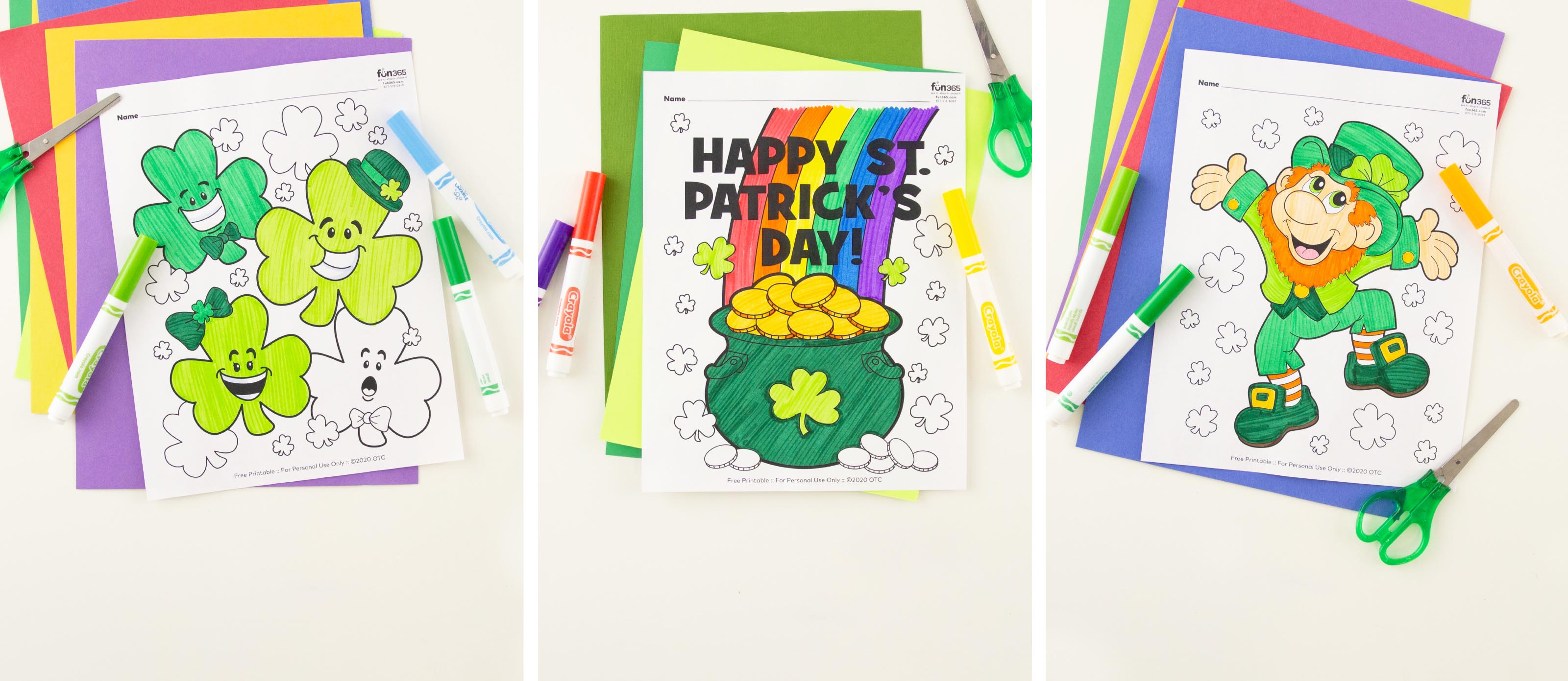 Free st patricks day coloring pages