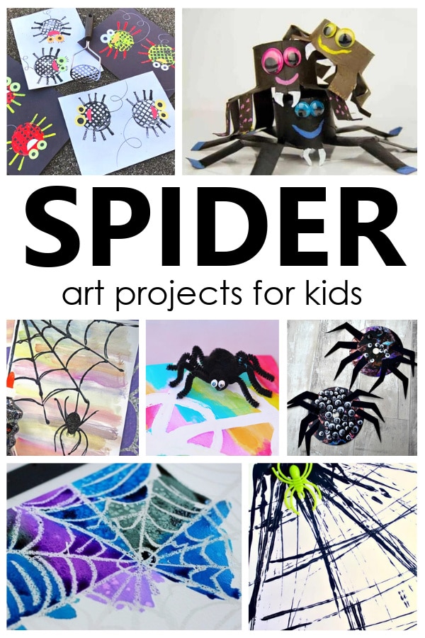 Spider art projects