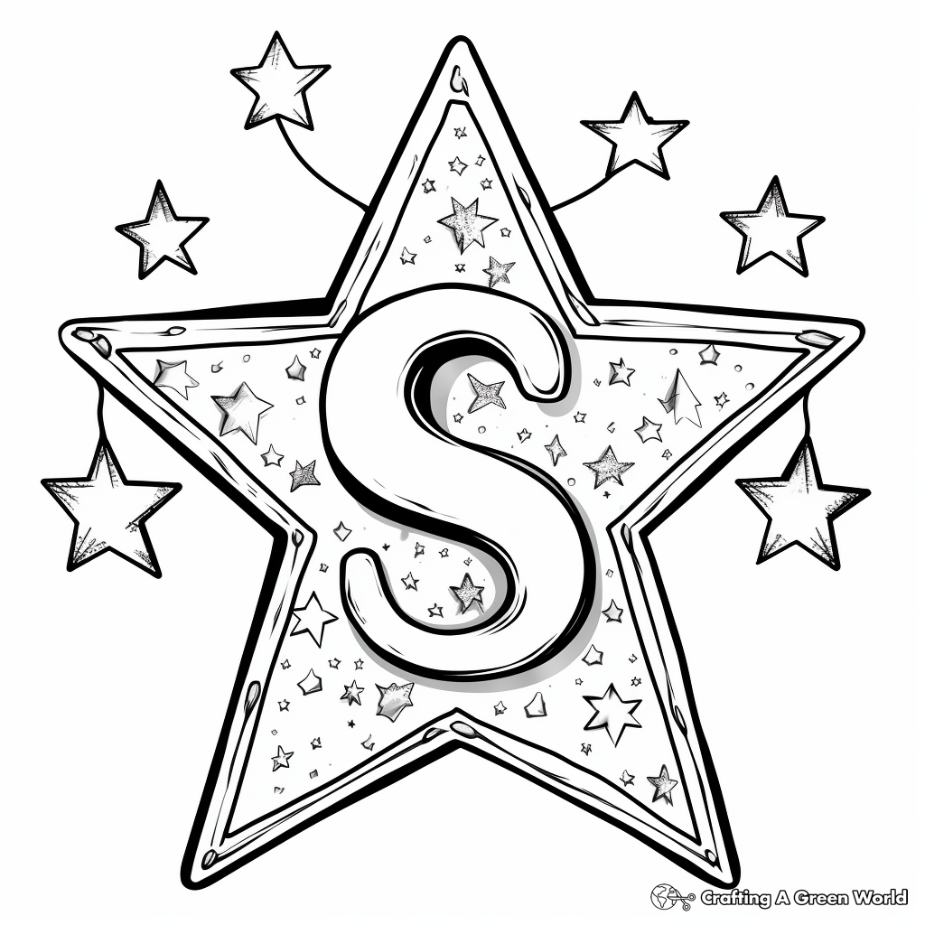 Letter s coloring pages