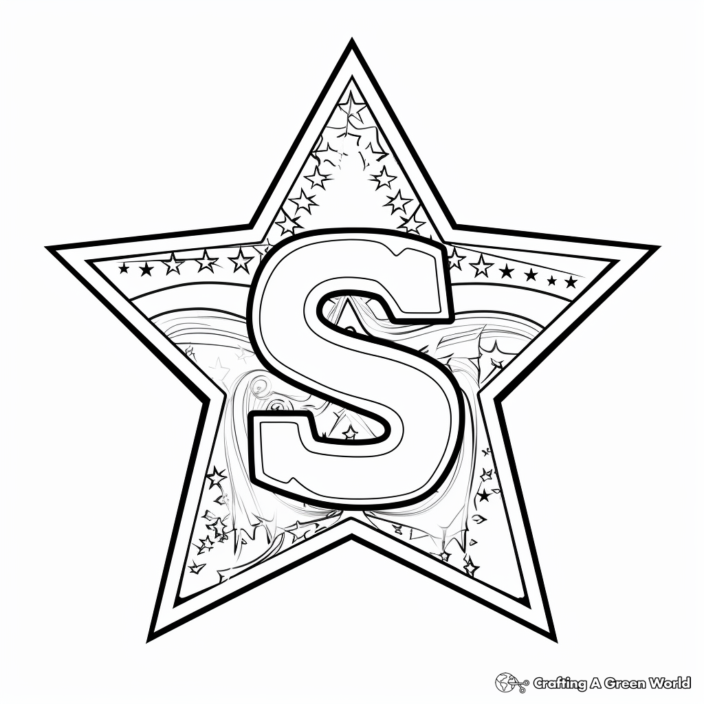 Letter s coloring pages