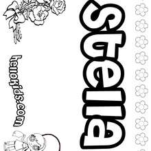 Star coloring pages