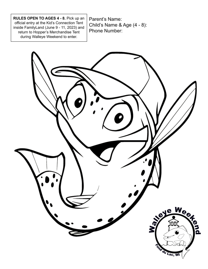 Kids coloring contest