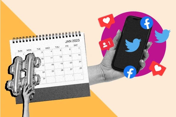 Social media holidays for your content calendar template