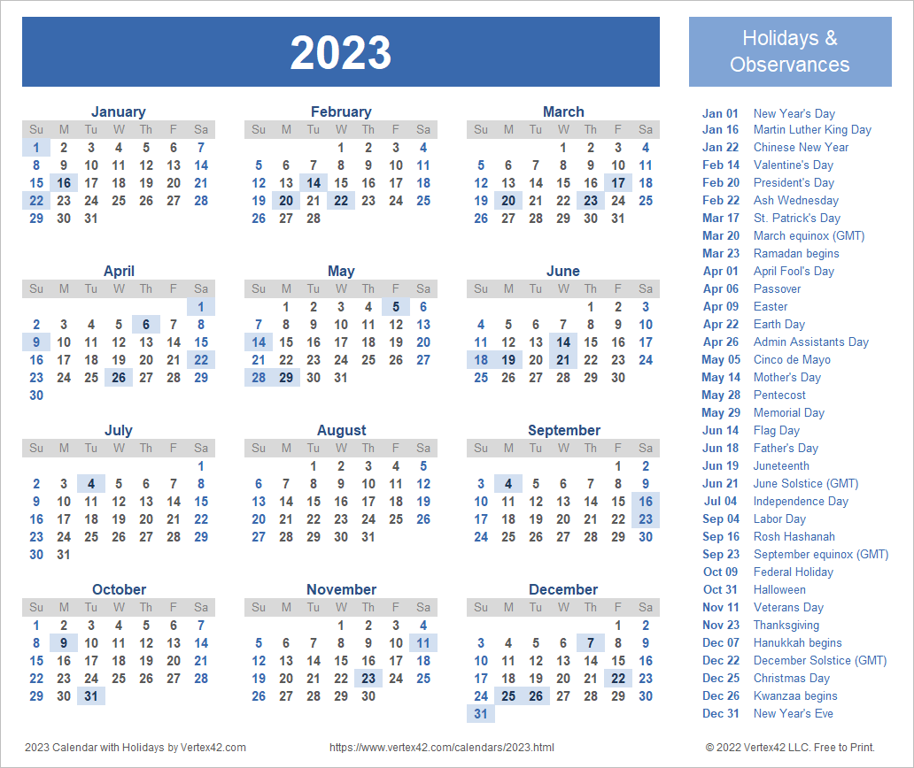 Calendar templates and images