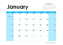 Printable south africa calendar templates with holidays