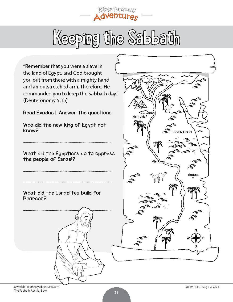 The sabbath bible activity book