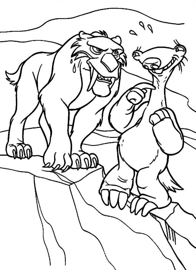 Saber tooth coloring pages coloring pages disney coloring pages colouring pages