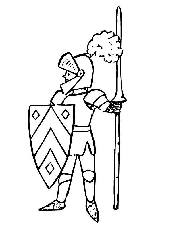 Printable knight coloring page from freshcoloring coloring pages bible crafts boy coloring