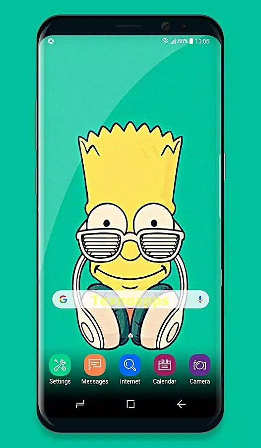 Bart sad by Jules_moon, bart simpson broken heart HD phone