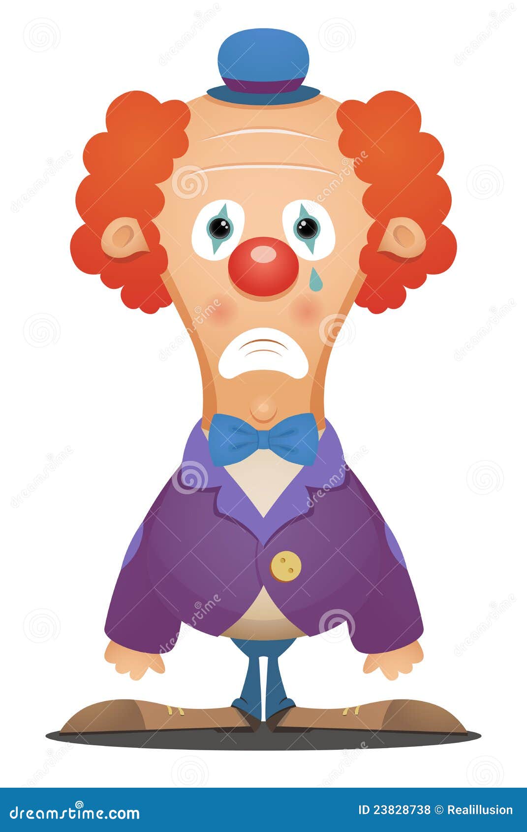 Clown sad stock illustrations â clown sad stock illustrations vectors clipart