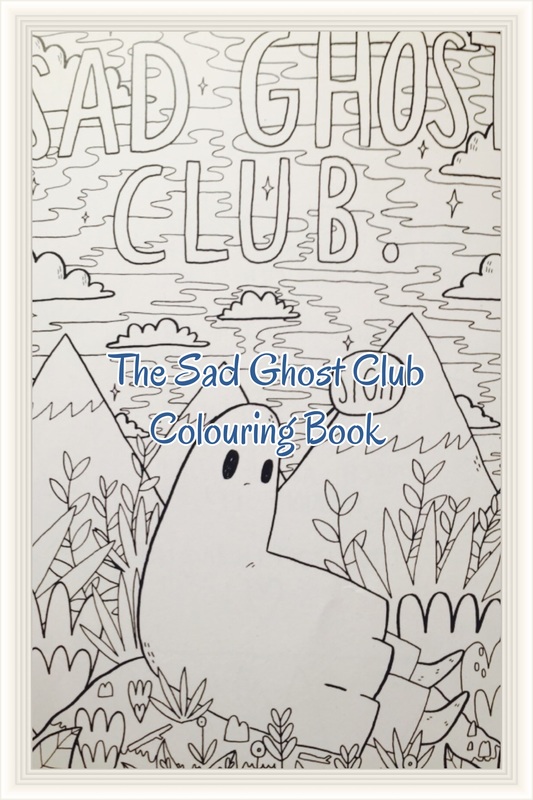 The sad ghost club colouring book