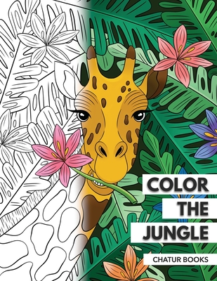 Color the jungle a relaxing animal