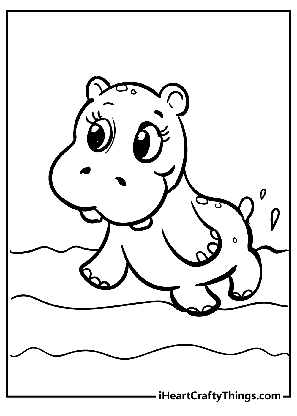 Baby animals coloring pages free printables