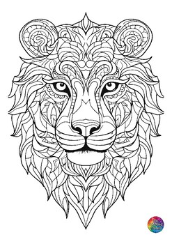 Free safari coloring pages tpt