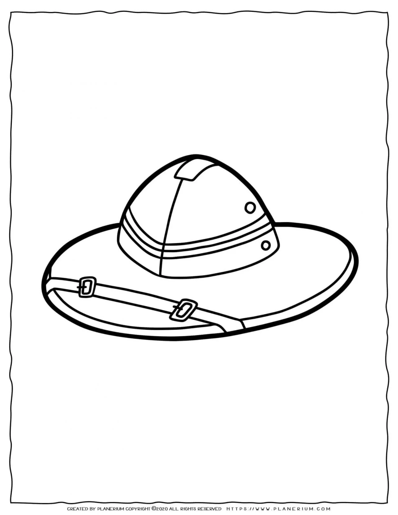 Clothes coloring page