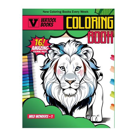 Wild wonders a coloring safari explore the beauty of natures majesty shop today get it tomorrow