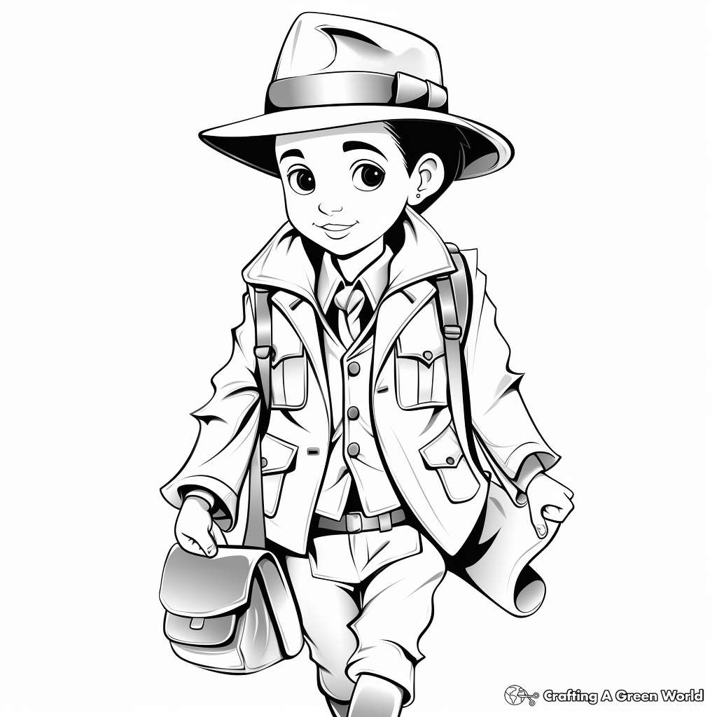 Jacket coloring pages