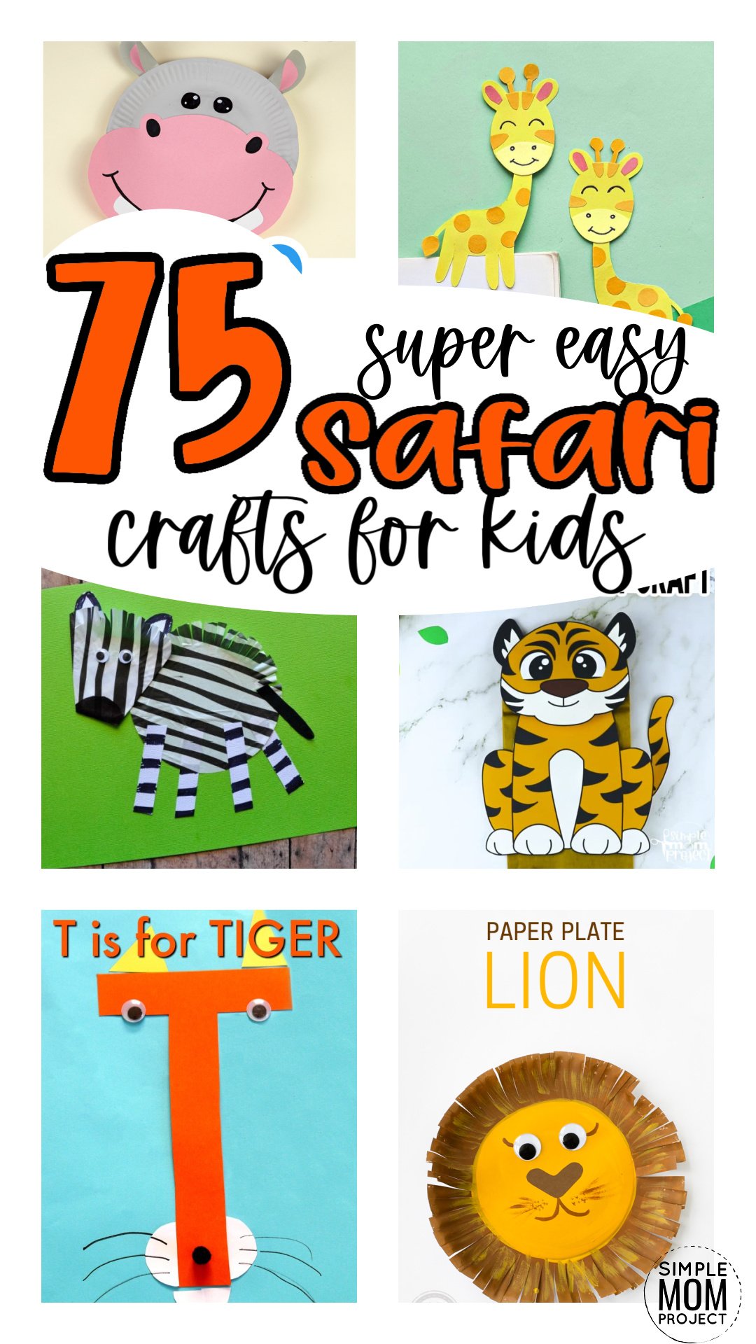 Safari jungle theme crafts and activities for preschoolers â simple mom project