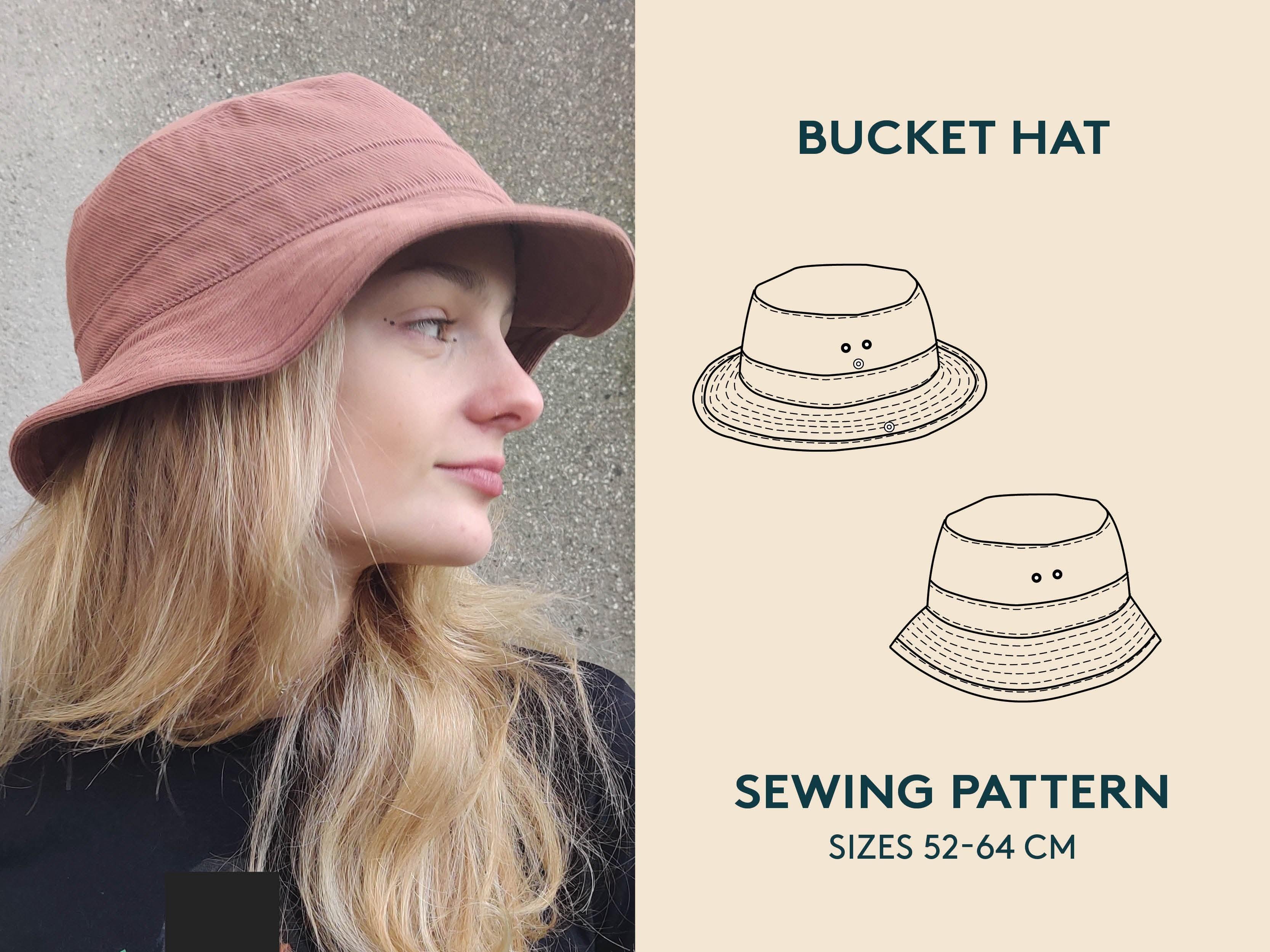 Bucket hat sewing pattern wardrobe by me