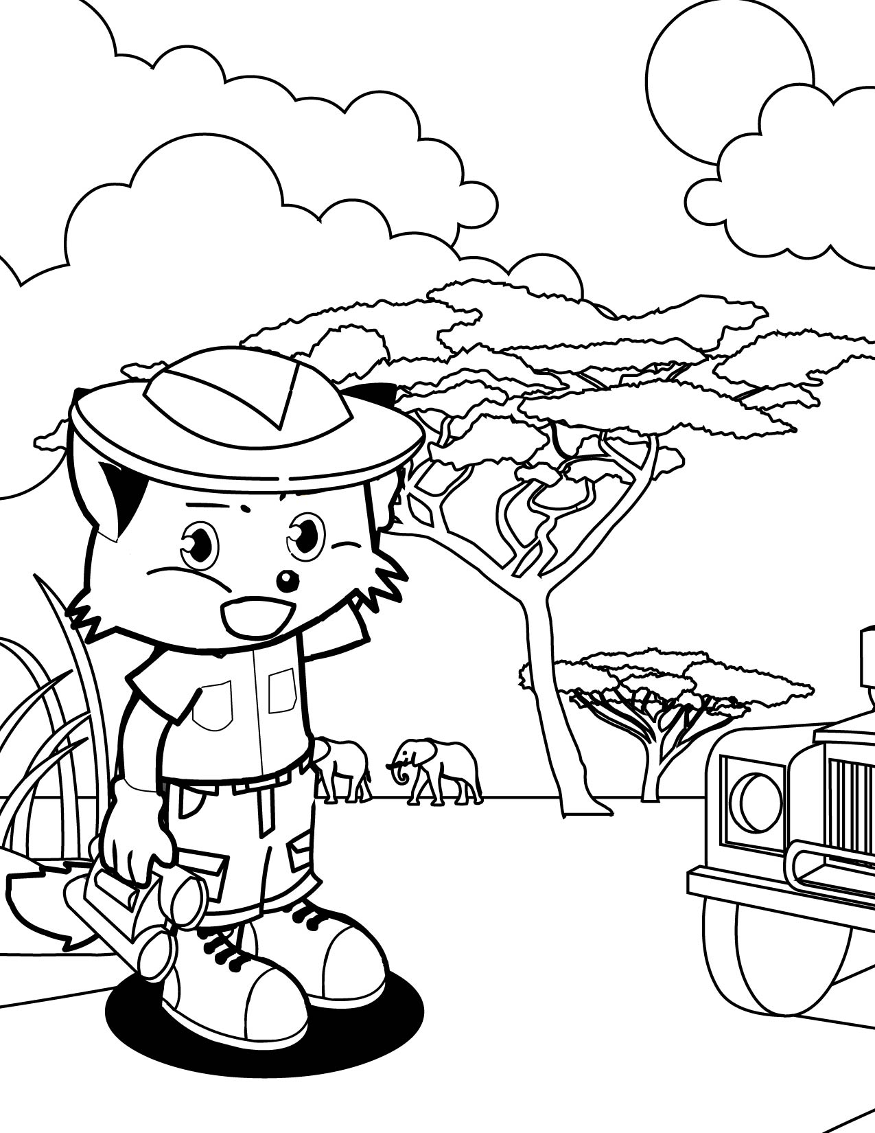 Handipoints coloring pages