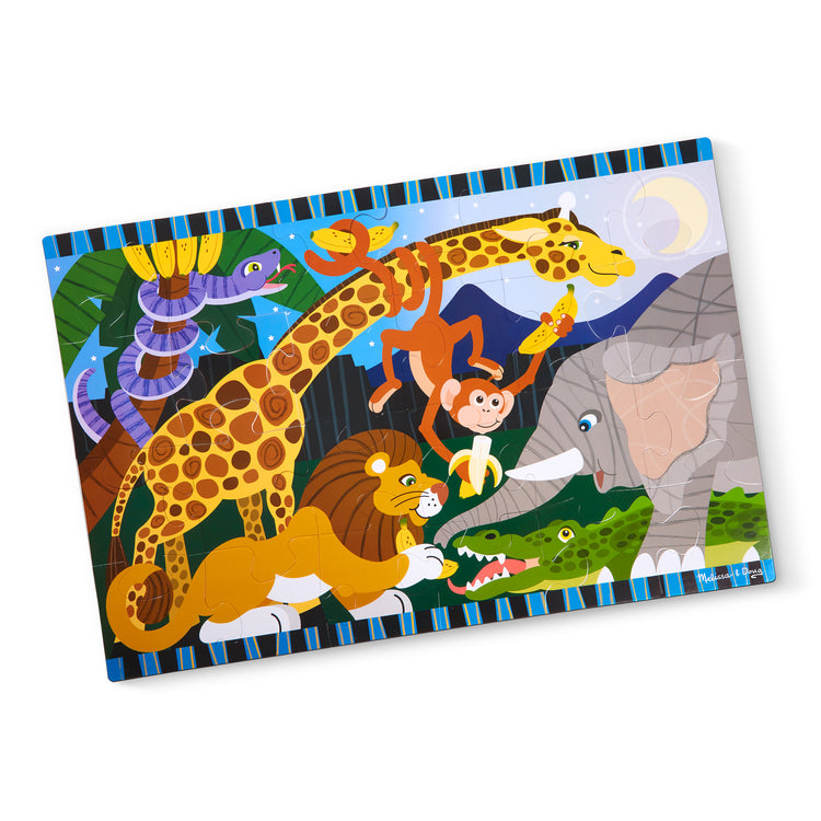 Safari themed floor puzzle wild animal puzzle