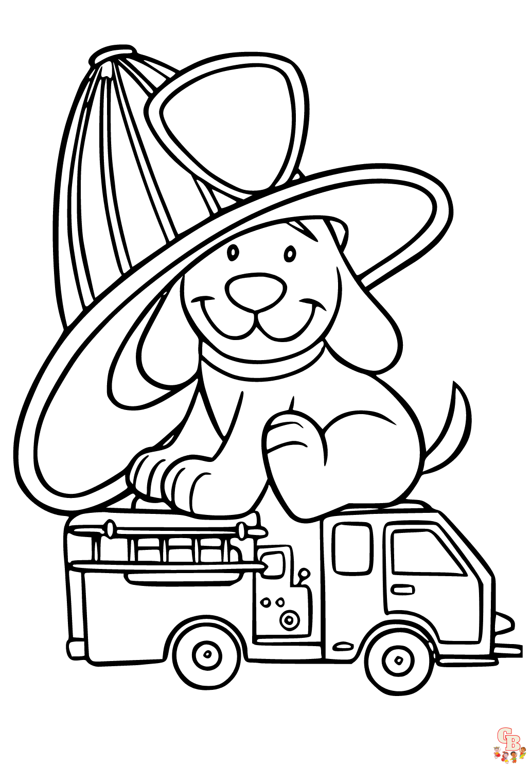 Printable fire safety coloring pages free for kids and adults