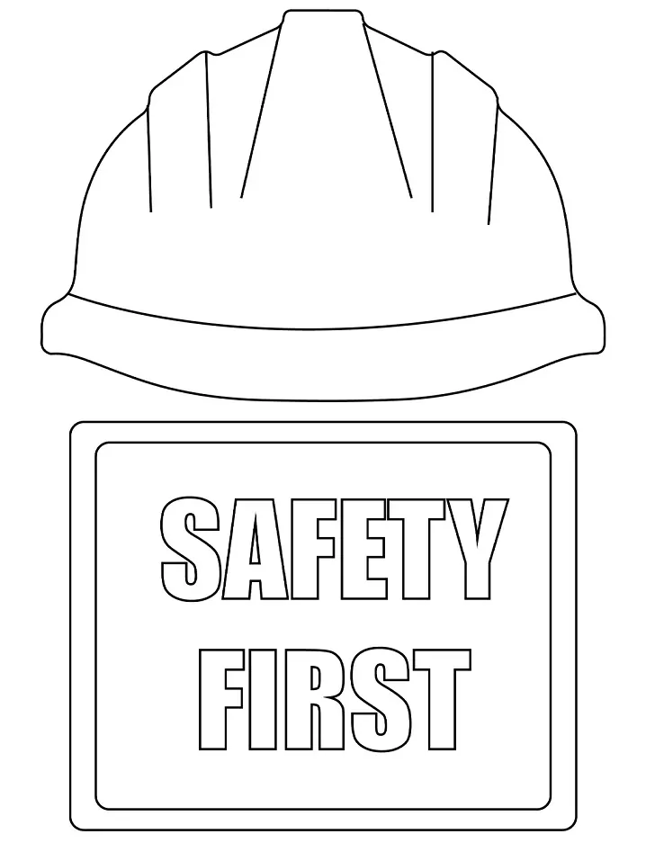 Child safety malvorlagen