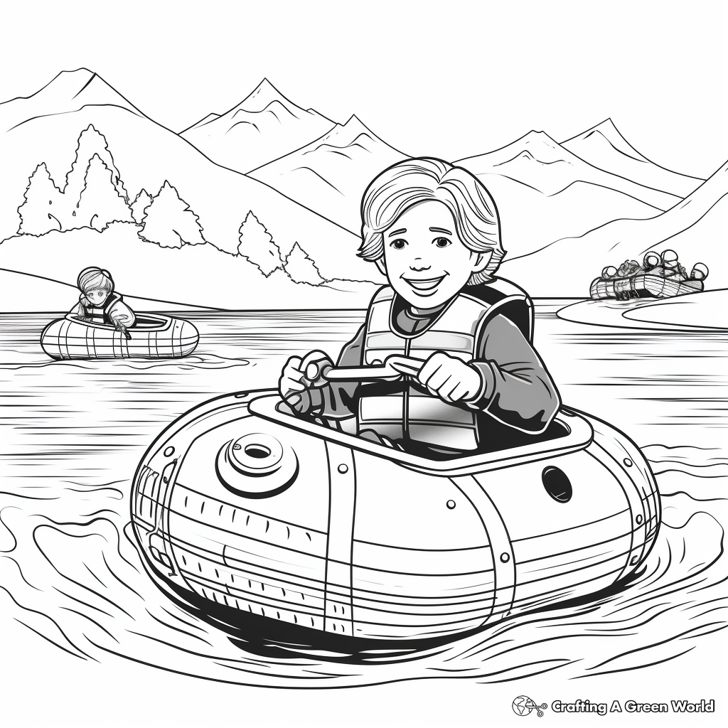 Water safety coloring pages