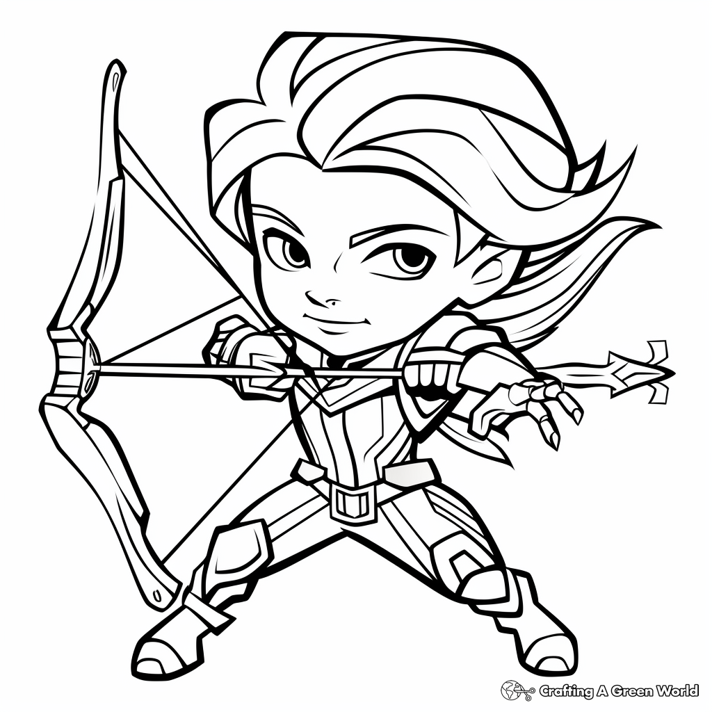 Sagittarius coloring pages