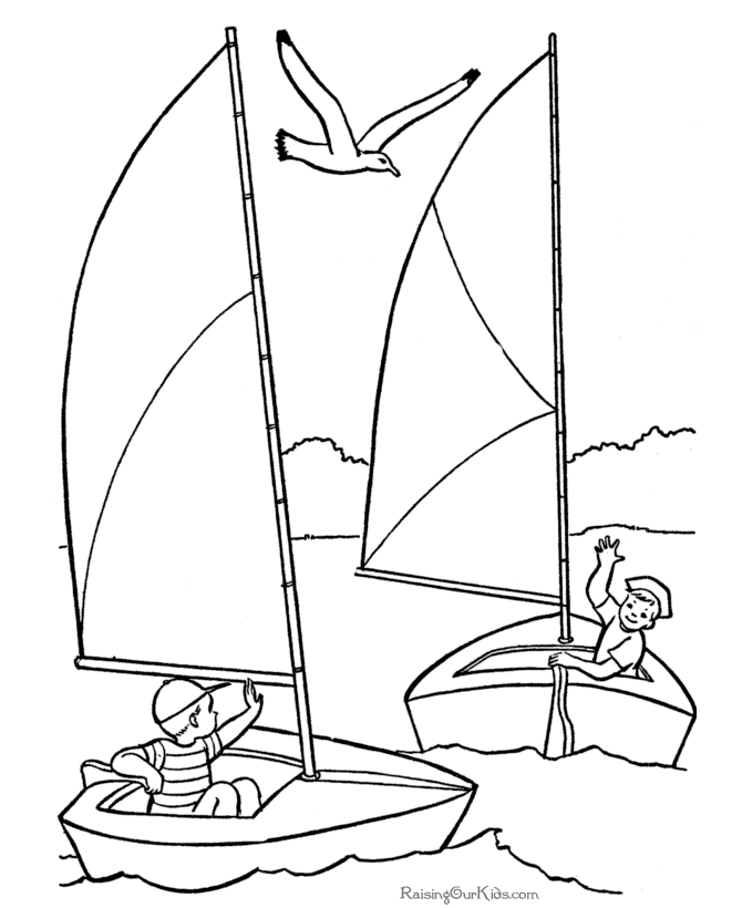 Free sailboat coloring page download free sailboat coloring page png images free cliparts on clipart library