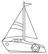 Sailboat coloring pages free coloring pages