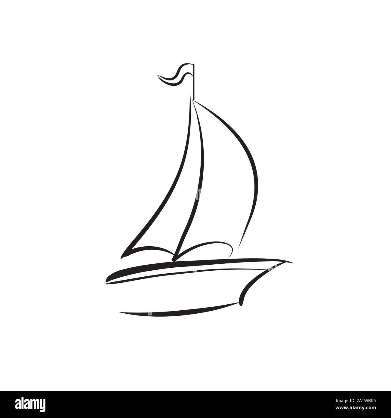 Sailboat icon hi