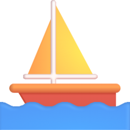 Sailboat emoji