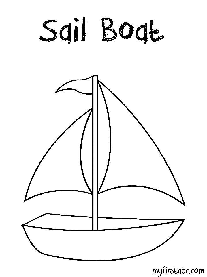 Boat coloring pages printable for free download