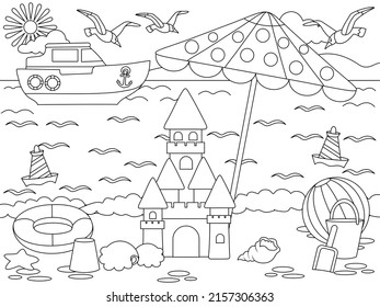 Yacht coloring page images stock photos d objects vectors