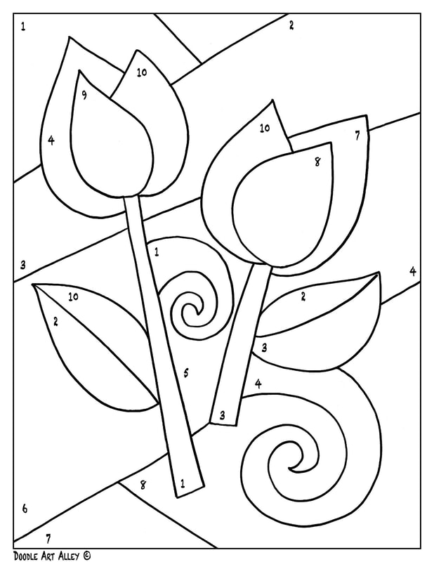 Valentines day coloring pages