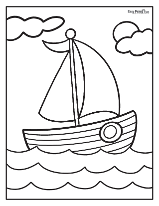 Printable summer coloring pages