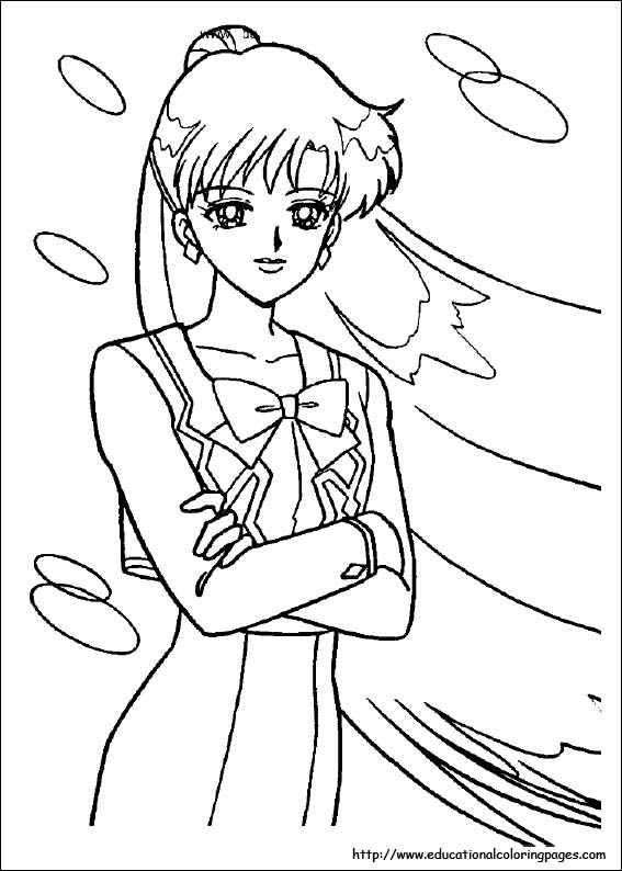 Sailor moon coloring