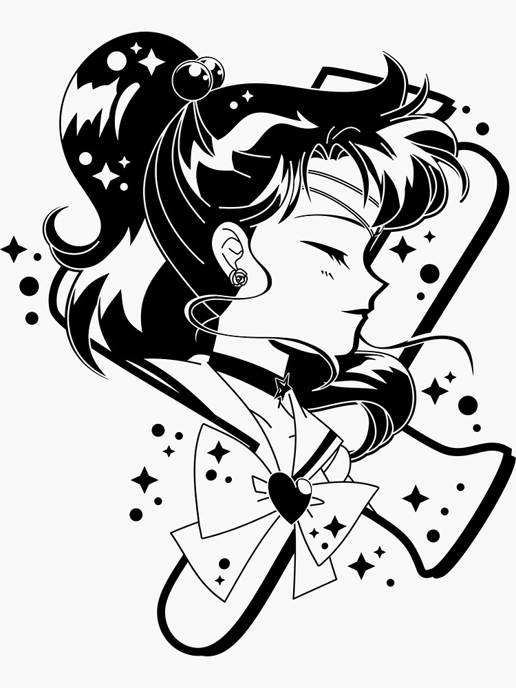 Sailor jupiter sticker for sale by revengeprinter