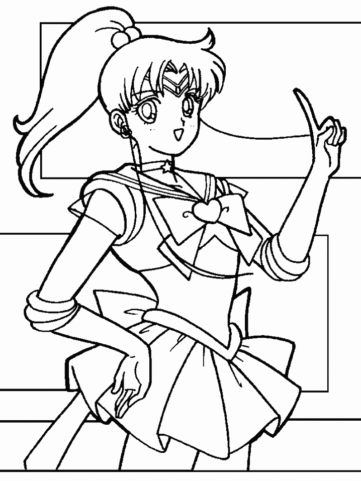 Sailor jupiter coloring pages sailor moon coloring pages sailor jupiter cute coloring pages