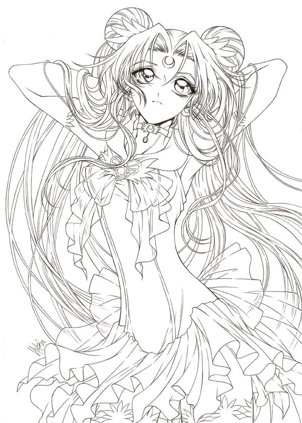 Sailormoon by sureya on deviantart sailor moon coloring pages sailor moon art moon coloring pages