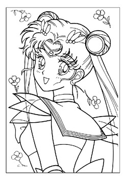 Printable sailor moon coloring pages for kids perfect for fans of all ages pdf