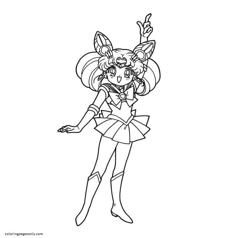 Sailor moon coloring pages printable for free download